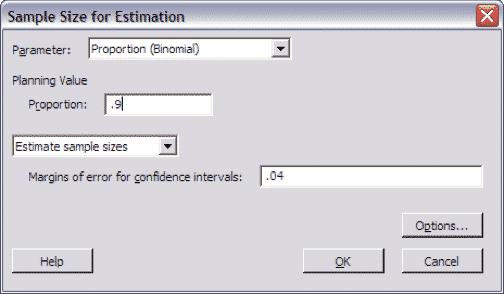 SampleSizeCalculationDiscrete-Minitab-Estimation-2