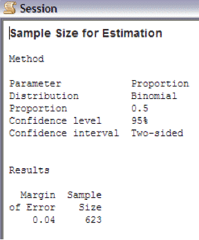 SampleSizeCalculationDiscrete-Minitab-Session