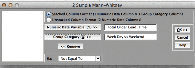 MannWhitney-SigmaXL-Settings