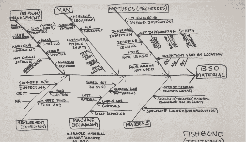 Fishbone Diagram - BSD Project